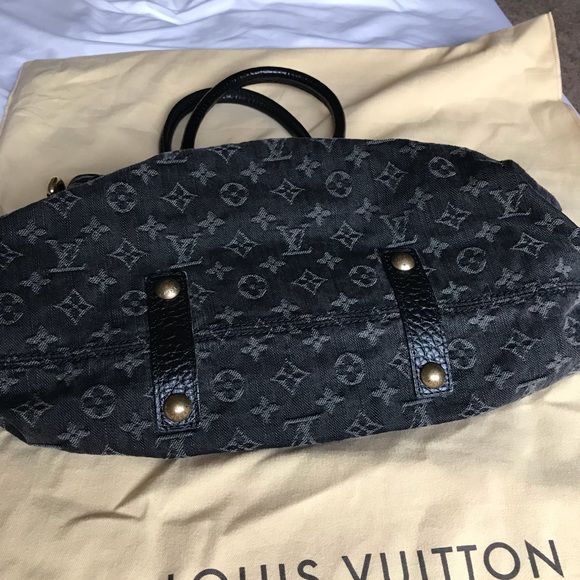 Louis Vuitton Denim Satchel - Picture 3 of 5
